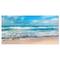 Designart - Indian Ocean Panoramic View - Extra Large Seashore Canvas Art